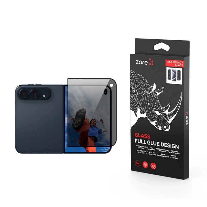Apple iPhone Duo Redclick Rika Premium Privacy Temperli Cam Ekran Koruyucu