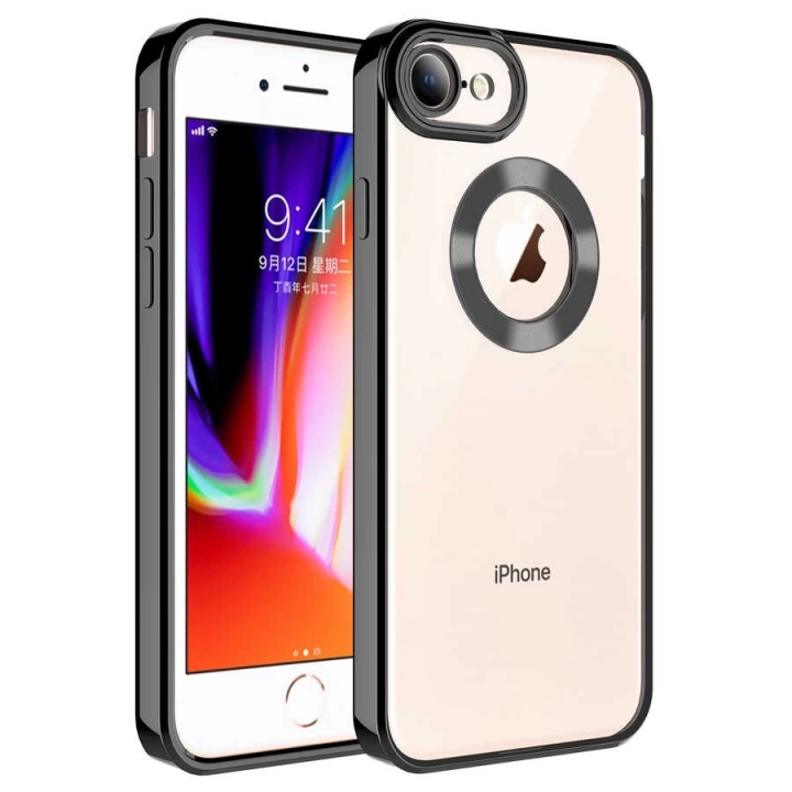 Apple İphone Se 2022 Kılıf Kamera Korumalı Logo Gösteren Redclick Omega Kapak