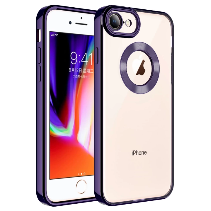Apple İphone Se 2022 Kılıf Kamera Korumalı Logo Gösteren Redclick Omega Kapak