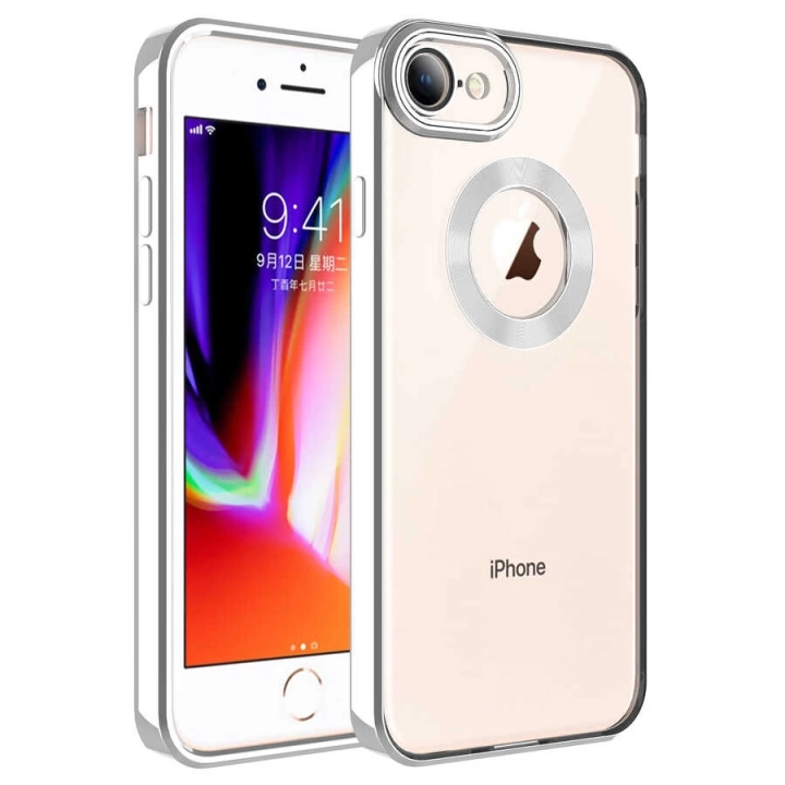 Apple İphone Se 2022 Kılıf Kamera Korumalı Logo Gösteren Redclick Omega Kapak