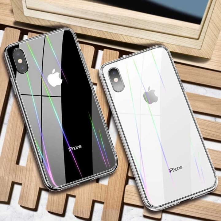 Apple İphone X Kılıf Redclick Rainbow Kapak