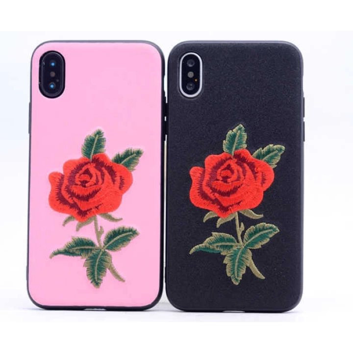 Apple İphone X Kılıf Redclick Rose Kapak