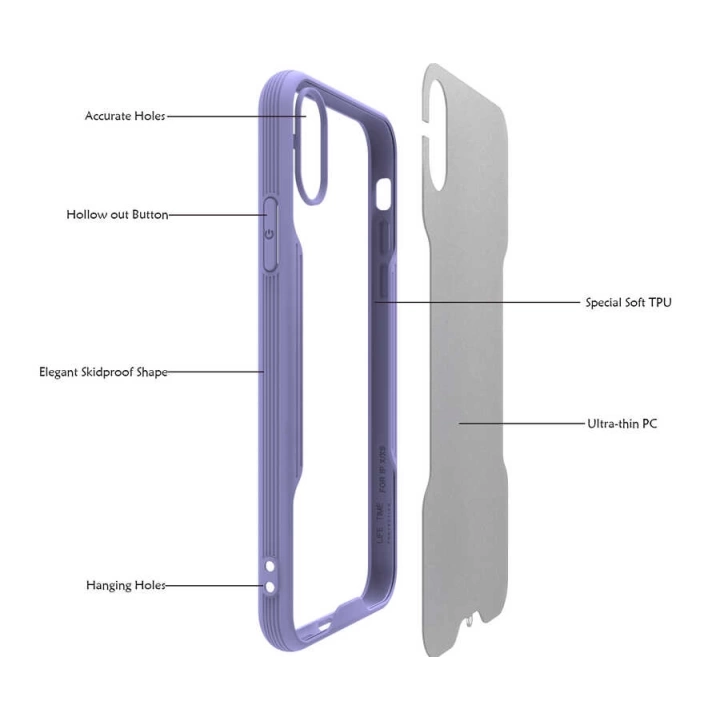 Apple İphone X Kılıf Redclick Parfe Kapak