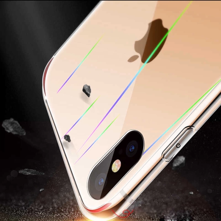 Apple İphone Xs 5.8 Kılıf Redclick Rainbow Kapak