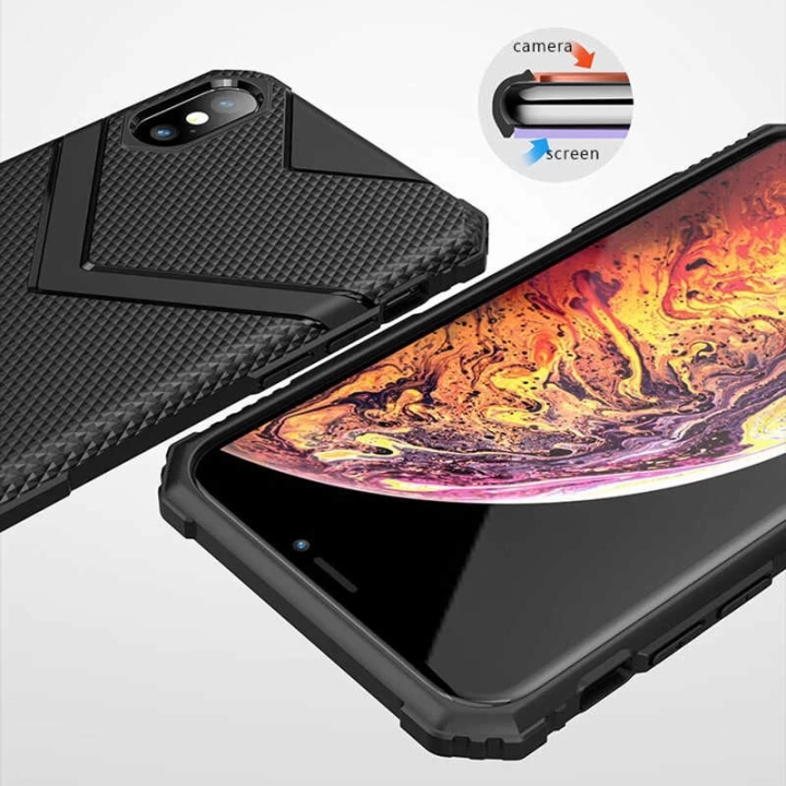 Apple İphone Xs Max 6.5 Kılıf Redclick Hank Silikon