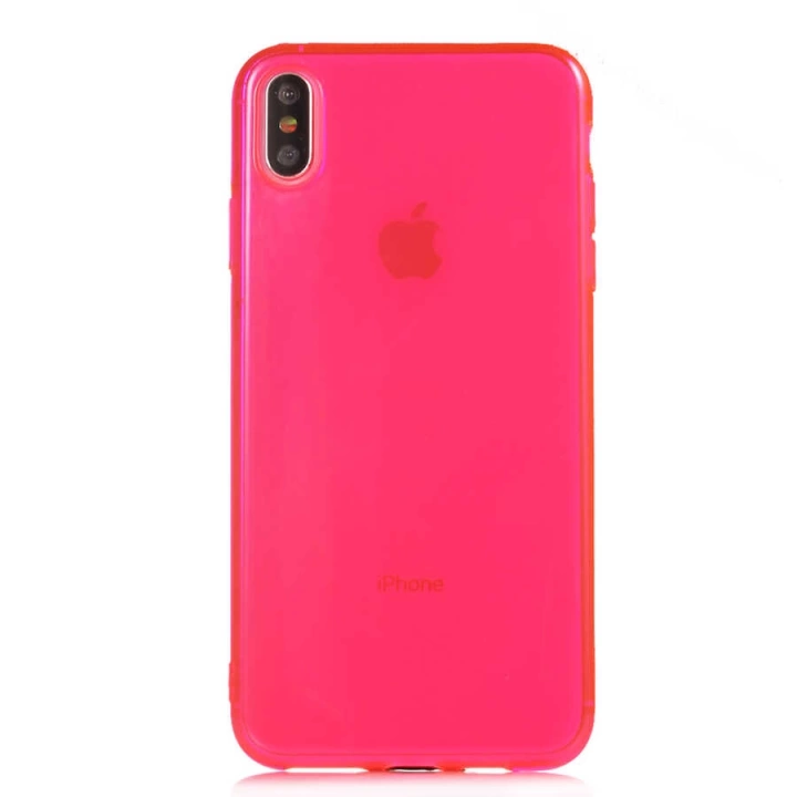 Apple İphone Xs Max 6.5 Kılıf Redclick Mun Silikon