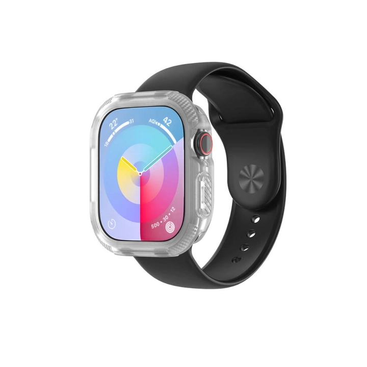 Apple Watch 10 42mm Silikon TPU Kasa Koruyucu Redclick Watch Gard 17