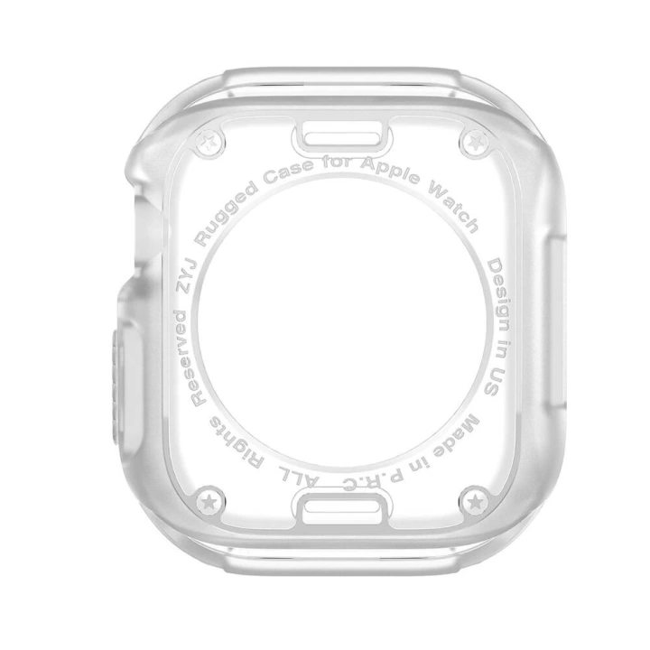 Apple Watch 10 42mm Silikon TPU Kasa Koruyucu Redclick Watch Gard 17