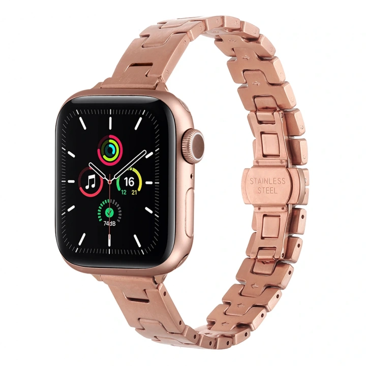 Apple Watch 10 46mm Redclick KRD-150 Metal Kordon Strap Kayış