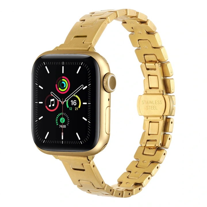 Apple Watch 10 46mm Redclick KRD-150 Metal Kordon Strap Kayış