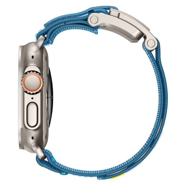 Apple Watch 10 46mm Redclick KRD-154 Naylon Kumaş Hasır Örgülü Kordon