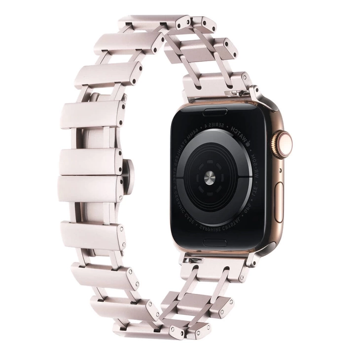 Apple Watch 10 Serisi 42mm Redclick KRD-96 Metal Kadın Kordon Uyumlu