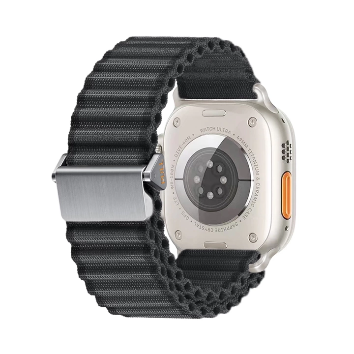 Apple Watch 42mm Redclick KRD-123 Naylon Kumaş Hasır Örgülü Kordon