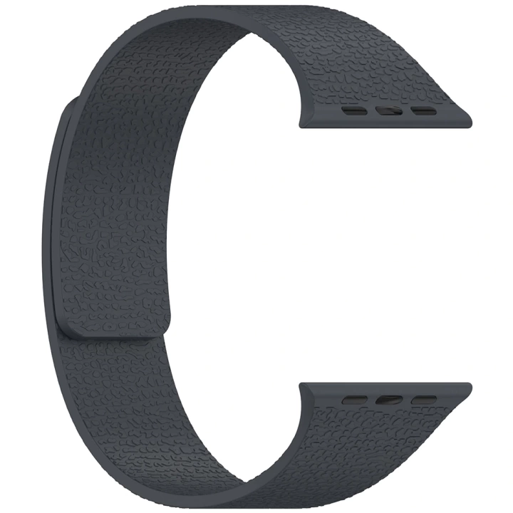 Apple Watch 42mm Redclick KRD-136 Kabartma Desenli Silikon Kordon