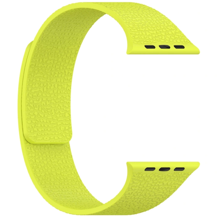 Apple Watch 42mm Redclick KRD-136 Kabartma Desenli Silikon Kordon