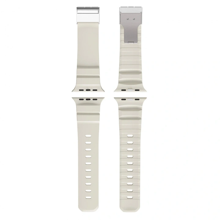 Apple Watch 42mm Redclick KRD-145 Metal Tokalı Silikon Kordon