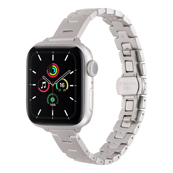 Apple Watch 42mm Redclick KRD-150 Metal Kordon Strap Kayış