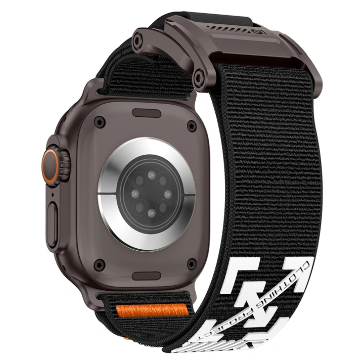 Apple Watch 42mm Redclick KRD-154 Naylon Kumaş Hasır Örgülü Kordon