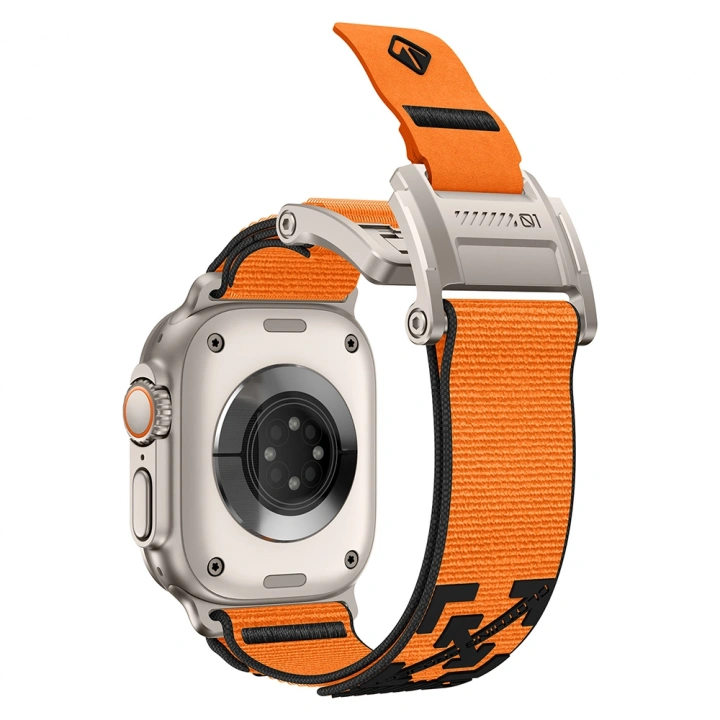 Apple Watch 42mm Redclick KRD-154 Naylon Kumaş Hasır Örgülü Kordon