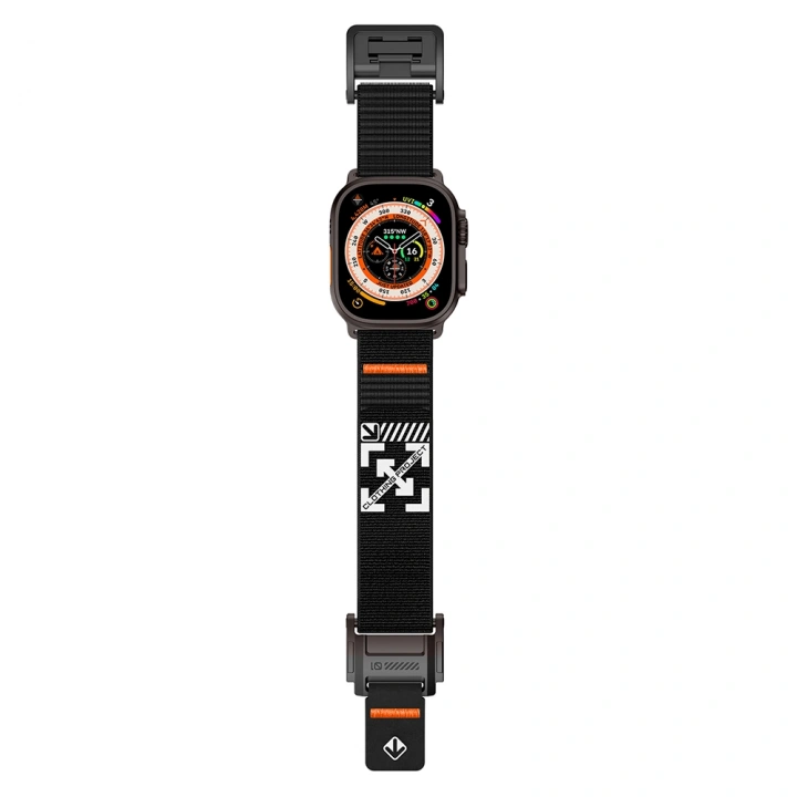Apple Watch 42mm Redclick KRD-154 Naylon Kumaş Hasır Örgülü Kordon