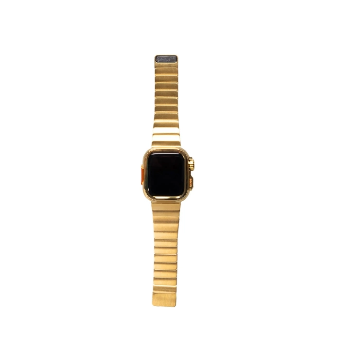 Apple Watch 44mm Redclick KRD-126 Sert Kasa Koruyuculu Metal Kordon
