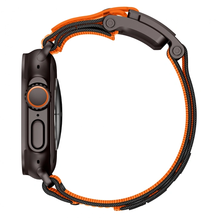 Apple Watch 44mm Redclick KRD-154 Naylon Kumaş Hasır Örgülü Kordon