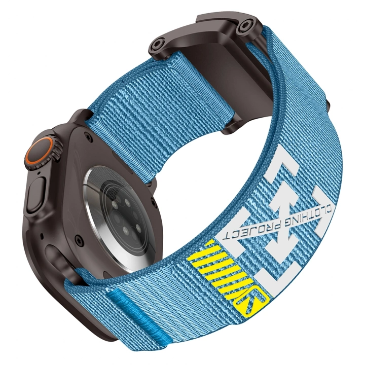 Apple Watch 44mm Redclick KRD-154 Naylon Kumaş Hasır Örgülü Kordon