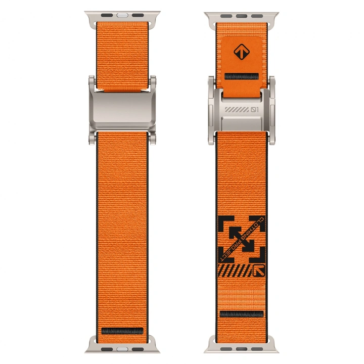 Apple Watch 44mm Redclick KRD-154 Naylon Kumaş Hasır Örgülü Kordon