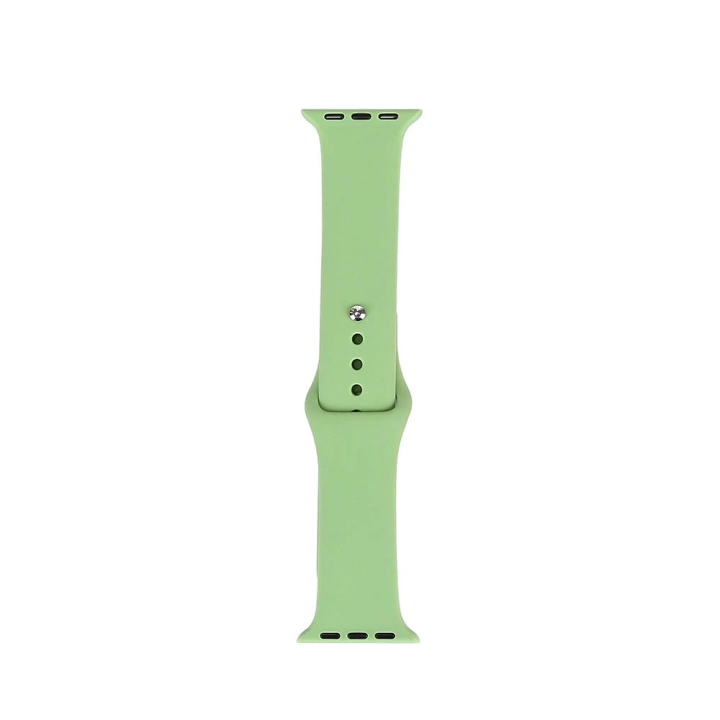 Apple Watch 7 41mm Band Serisi Klasik Kordon Silikon Strap Kayış