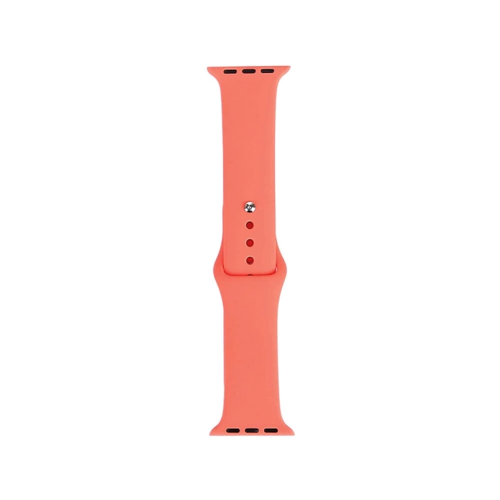 Apple Watch 7 41mm Band Serisi Klasik Kordon Silikon Strap Kayış
