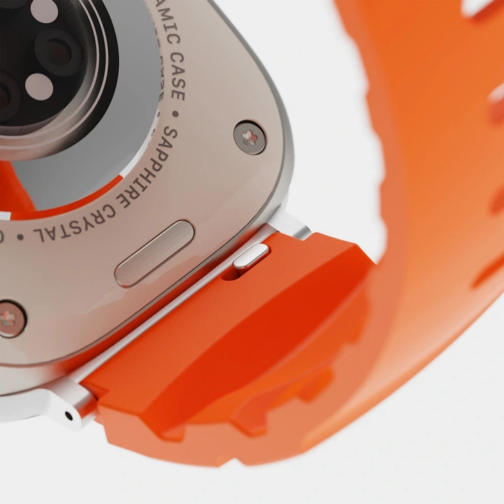 Apple Watch 7 45mm KRD-143 Silikon Kordon