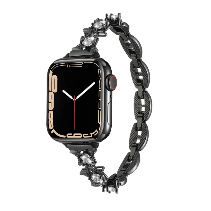 Apple Watch 7 45mm Redclick KRD-104 Kadın Bilezik Metal Kordon
