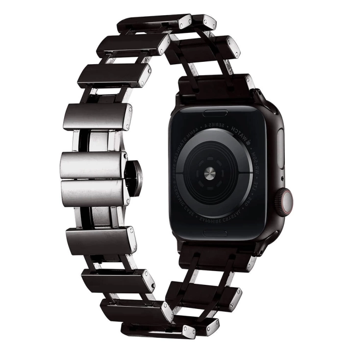 Apple Watch 7 8 42 44 45mm Redclick KRD-96 Metal Şerit Kordon