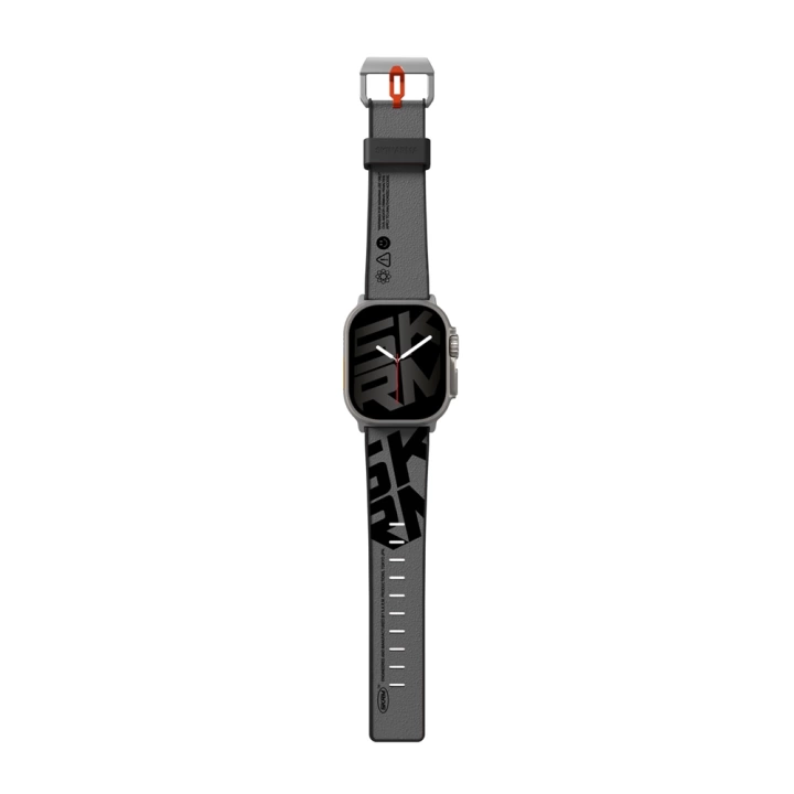 Apple Watch 7 45mm SkinArma Spunk Serisi PU Deri Kordon