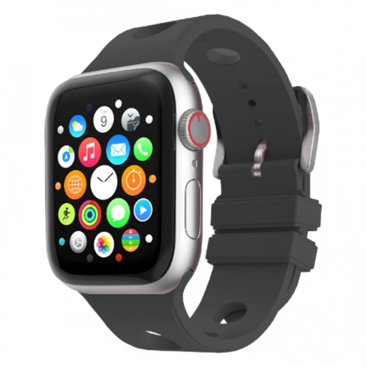 Apple Watch Ultra 49mm Delikli Tasarım Redclick KRD-147 Silikon Kordon