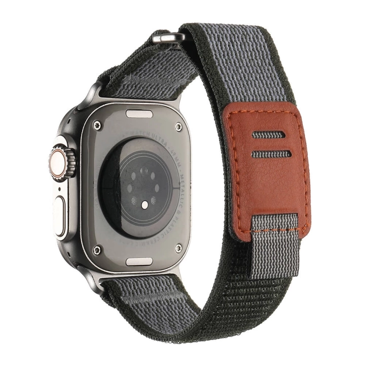 Apple Watch Ultra Ultra 2 49mm Hasır Kordon Redclick KRD-106 Strap Kayış