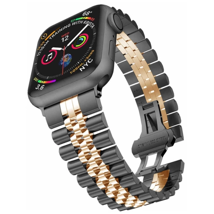 Apple Watch Ultra 49mm Kordon Krd-36 Metal Strap Kayış