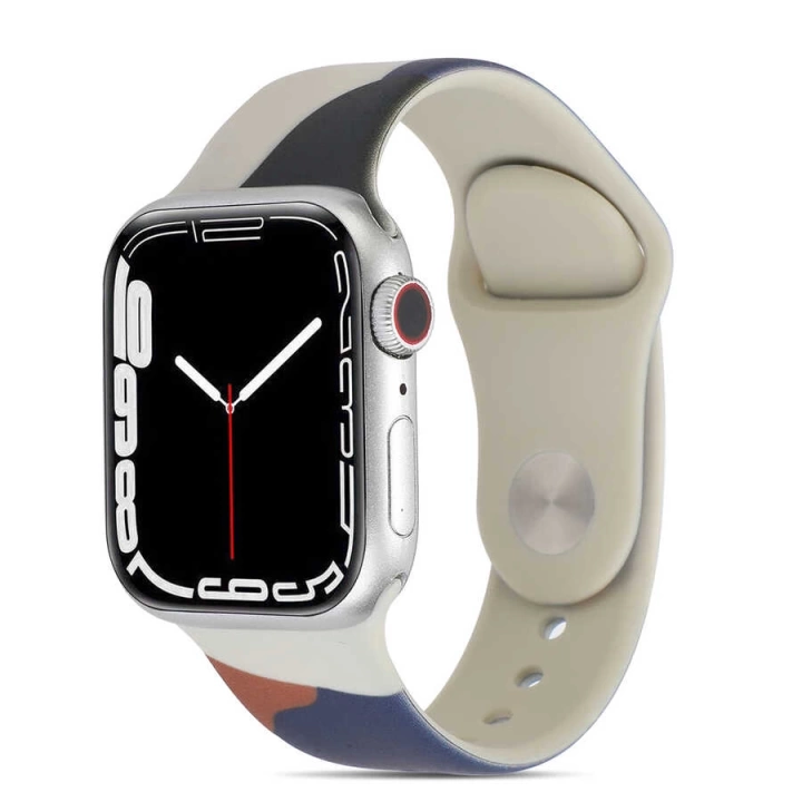 Apple Watch Ultra 49mm Kordon Krd-62 Silikon Strap Kayış