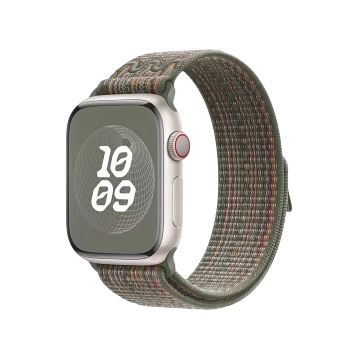 Apple Watch Ultra 49mm KRD-91 Hasır Kordon Strap Kayış