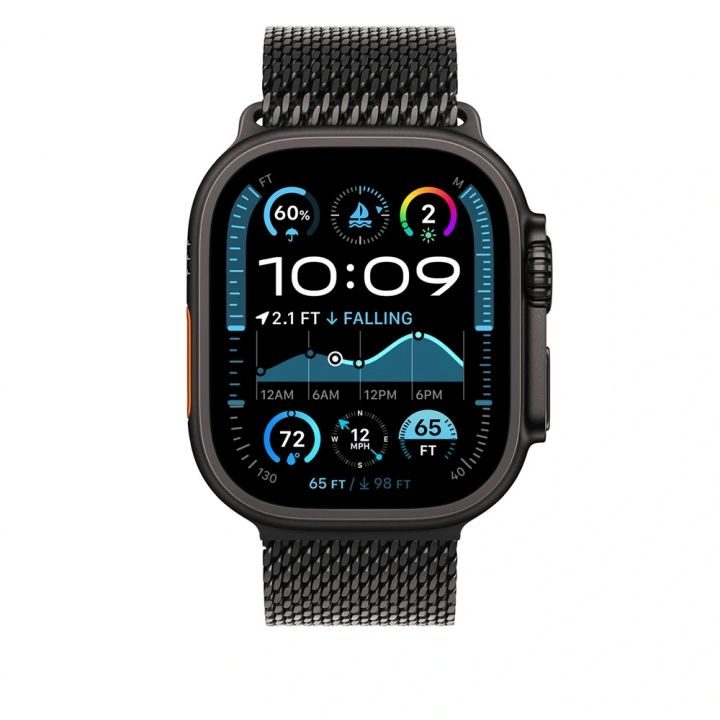 Apple Watch Ultra 49mm Redclick KRD-100 Titanyum Hasır Kordon