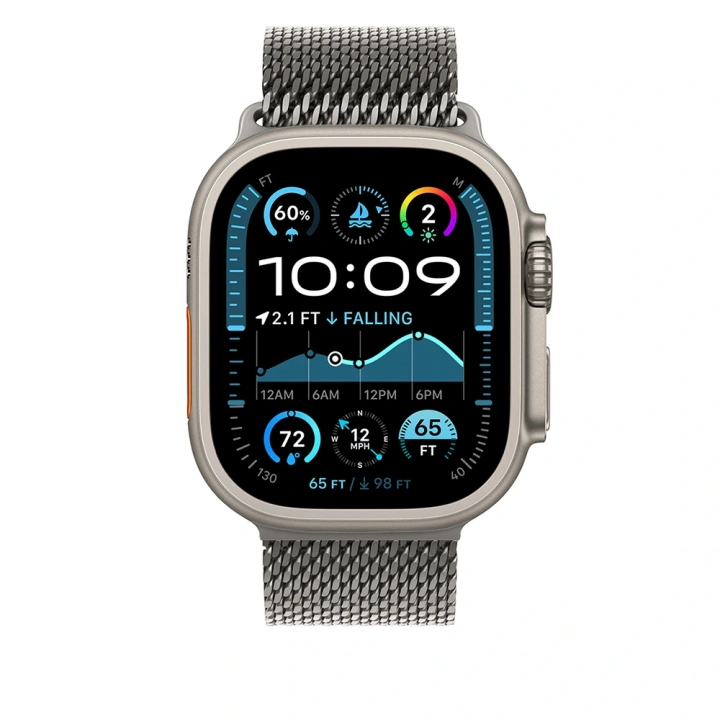 Apple Watch Ultra 49mm Redclick KRD-100 Titanyum Hasır Kordon