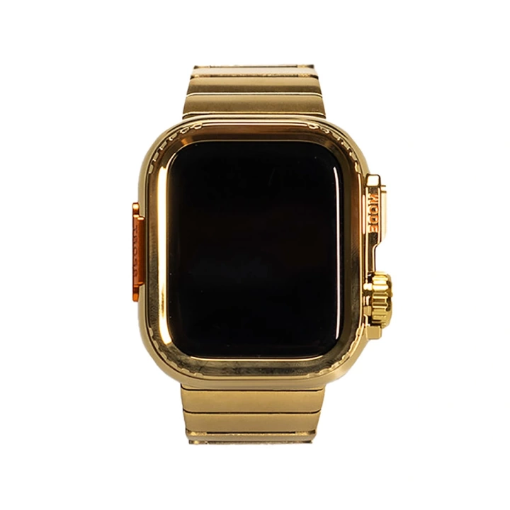 Apple Watch Ultra 49mm Redclick KRD-126 Sert Kasa Koruyuculu Metal Kordon