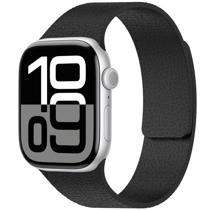 Apple Watch Ultra 2 49mm Redclick KRD-136 Kabartma Desenli Mıknatıslı Silikon Kordon
