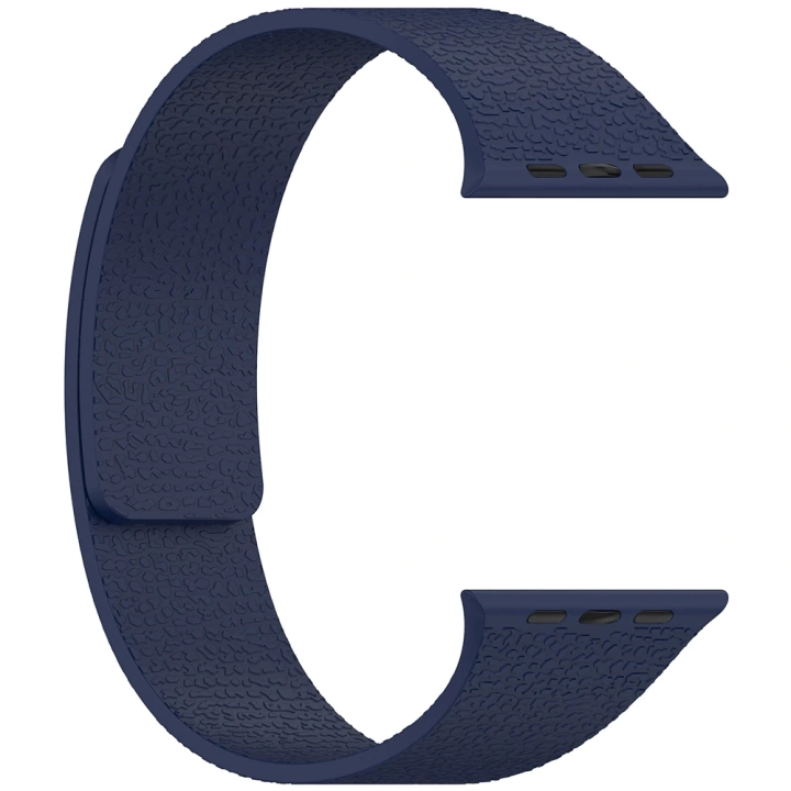 Apple Watch Ultra 2 49mm Redclick KRD-136 Kabartma Desenli Mıknatıslı Silikon Kordon