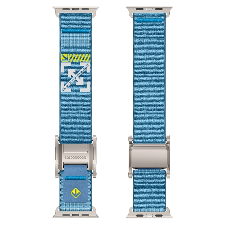 Apple Watch Ultra 49mm Redclick KRD-154 Naylon Kumaş Hasır Örgülü Kordon