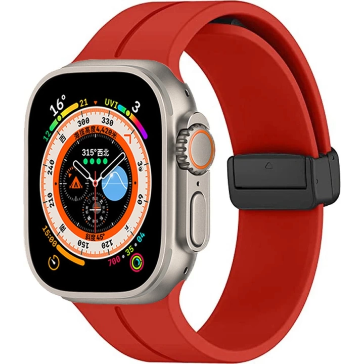 Apple Watch Ultra 49mm Redclick KRD-84 Silikon Kordon