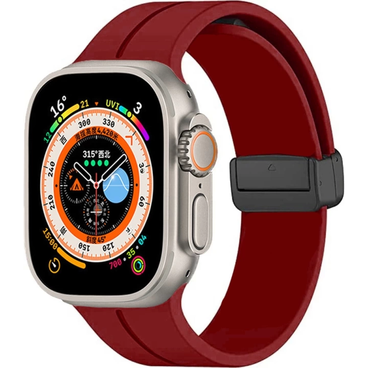 Apple Watch Ultra 49mm Redclick KRD-84 Silikon Kordon