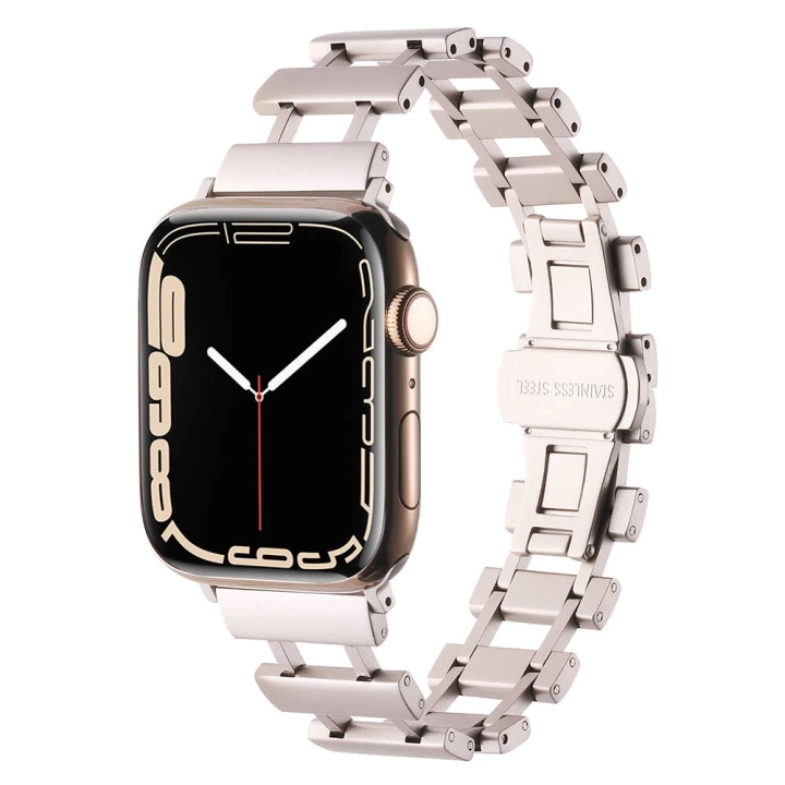 Apple Watch Ultra Ultra 2 49mm Redclick KRD-96 Metal Şerit Kordon