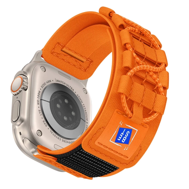 Watch Ultra Ultra 2  49mm Redclick KRD-99 Outdoor Hasır Terletmeyen Kumaş Kordon