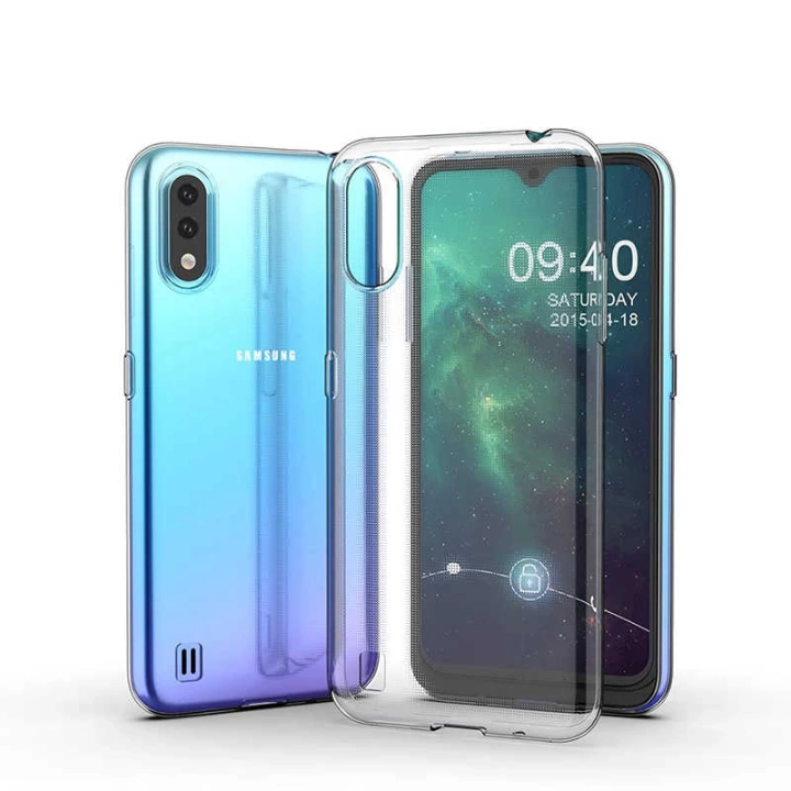 Galaxy A01 Kılıf Redclick Süper Silikon Kapak